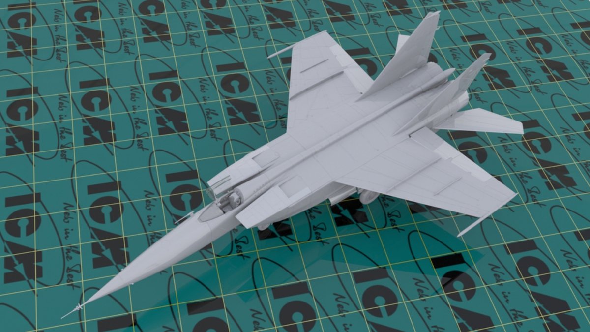 ICM 48904 MiG-25 RBF, Soviet Reconnaissance Plane 1/48 – Bild 2