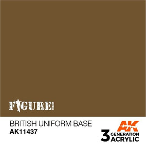 AK Interactive AK11437 Base d&amp;#39;uniforme britannique 17 ml