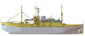 Hasegawa HP001 Antarctic research ship Soya Second Antarctic expedition 1/250 – zdjęcie 3