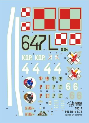 Arma Hobby 70017 PZL P.11c Kresy 1/72 – zdjęcie 10