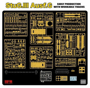 Rye Field Model 5069 StuG. III Ausf. G Early Production with workable track links 1/35 – immagine 3