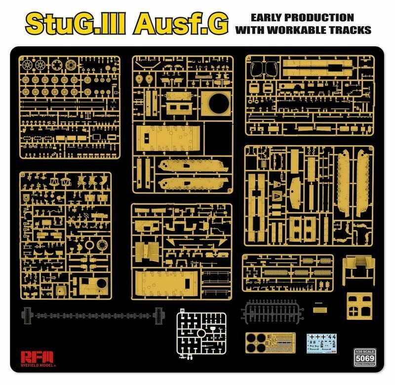 Rye Field Model 5069 StuG. III Ausf. G Early Production with workable track links 1/35 – immagine 3