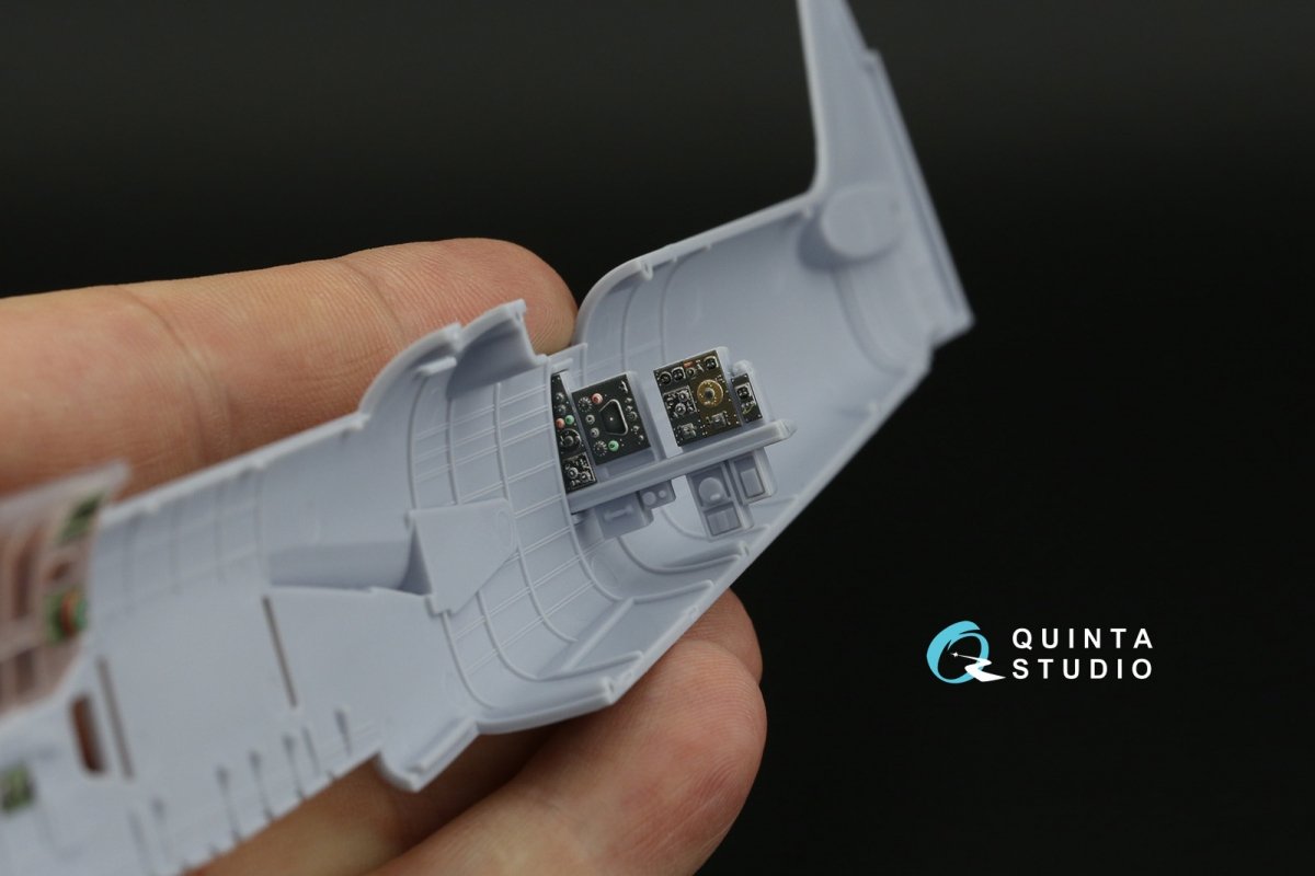 Intérieur imprimé en 3D et coloré sur papier décalcomanie Quinta Studio QD48378 Bristol Blenheim Mk.I (Airfix) 1/48 – image 4