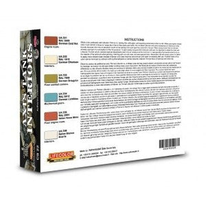 Lifecolor CS22 Acrylic paint set Axis interior tanks 6x22ml – immagine 2