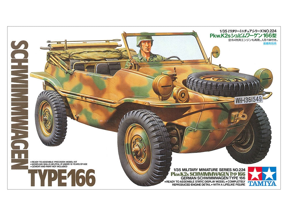 Tamiya 35224 German Schwimmwagen Type 166 1/35 – image 2