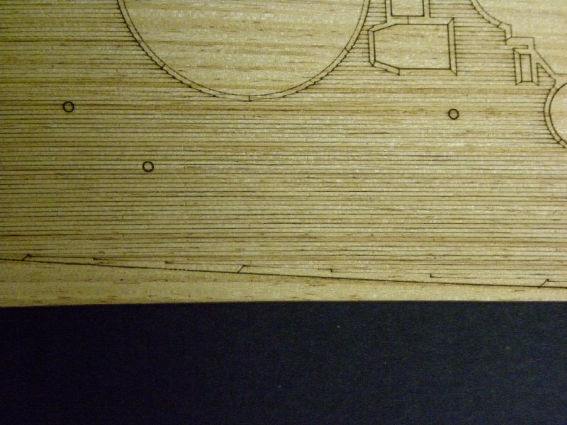 Pontos 35001WD1 IJN Yamato Wooden Deck set 1945 1/350 – imagen 2