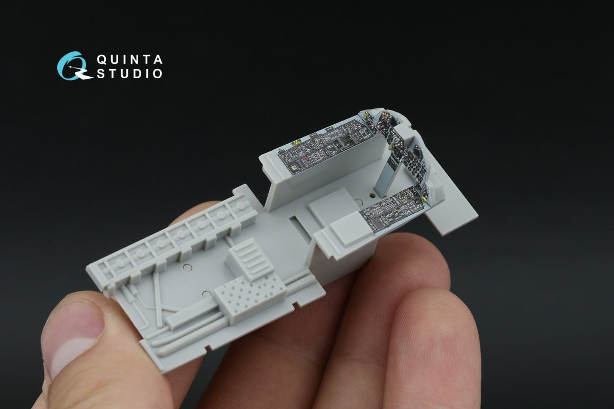 Quinta Studio QDS-48597 F-15A/F-15C Early/F-15J Early 3D-Printed &amp;amp; coloured Interior on decal paper (Hasegawa) (Small version) 1/48 – Bild 6