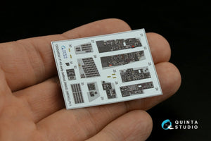 Quinta Studio QDS-48341 F-4G early 3D-Printed &amp;amp; coloured Interior on decal paper (Meng) (Small version) 1/48 – Bild 6