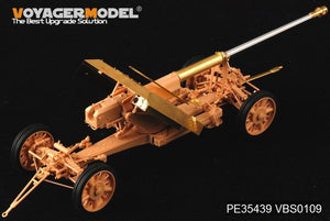 Maquette Voyager PE35439, canon antiaérien allemand de 88 cm Panzerjägerkanone PaK43 (Seconde Guerre mondiale) pour Trumpeter 02308, échelle 1/35 – image 4
