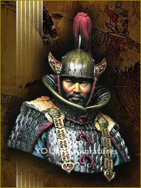 Young Miniatures YH1825 GoguryeoHeavy Cavalry Officer 5th Century AD 1/10