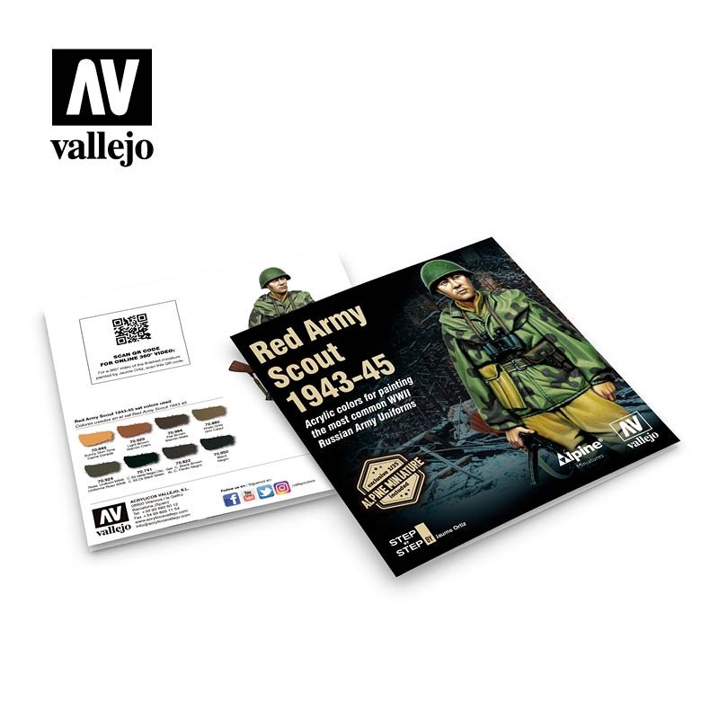 Vallejo 70248 Red Army Scout 1943-45 8x17ml – zdjęcie 2