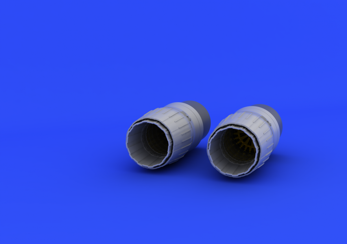 Eduard 672091 MiG-29A exhaust nozzles TRUMPETER 1/72 – imagen 3