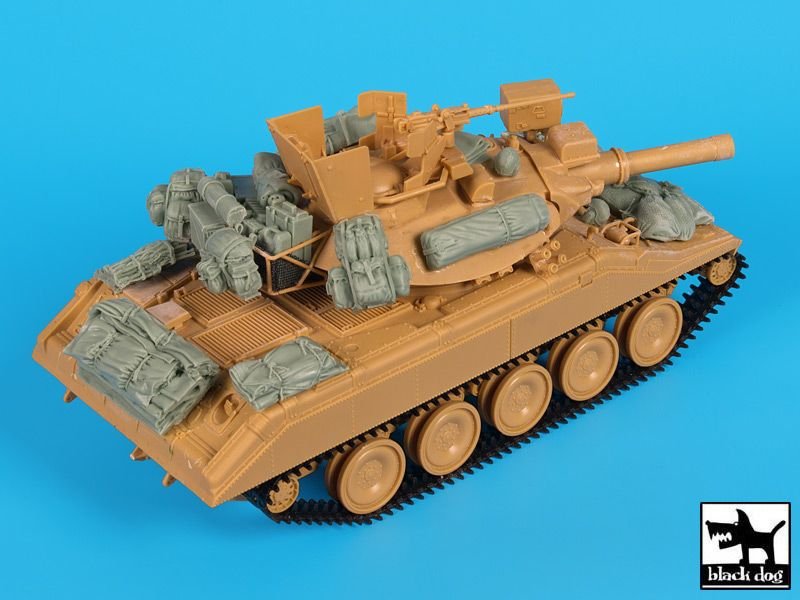 Black Dog T35172 M 551 Sheridan Gulf War accessories set 1/35 – imagen 5