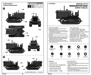Trumpeter 07112 Russian ChTZ S-65 Tractor 1/72 – Bild 4