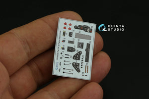 Quinta Studio QD48230 Fiat CR.42 3D-Printed &amp;amp; coloured Interior on decal paper (Italeri) 1/48 – imagen 5