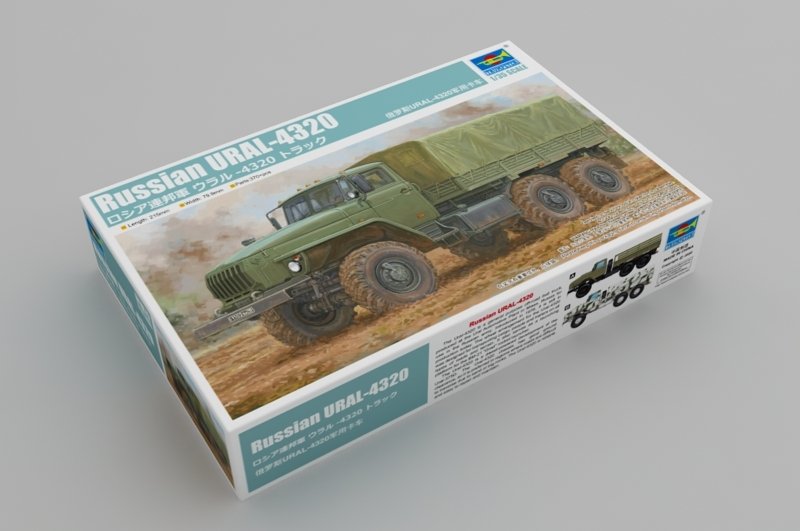 Trumpeter 01072 Russian URAL 4320 1/35 – zdjęcie 2