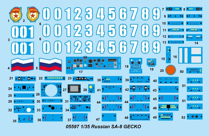 Trumpeter 05597 Russian SA-8 GECKO – imagen 4