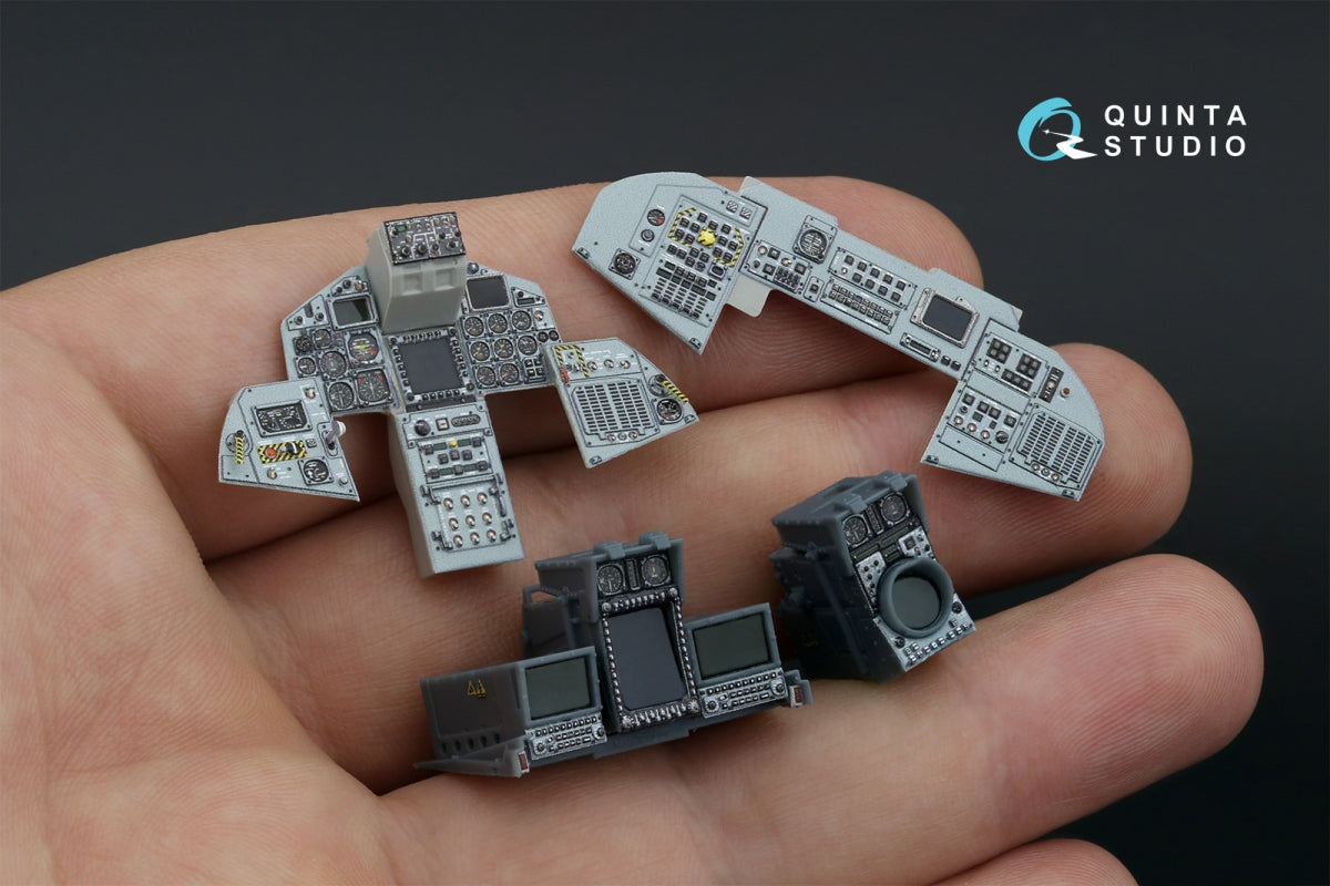 Quinta Studio QDS+32228 Tornado Gr.4 3D-Printed &amp;amp; coloured Interior on decal paper (Italeri) (Small version) (with 3D-printed resin parts) 1/32 – imagen 12