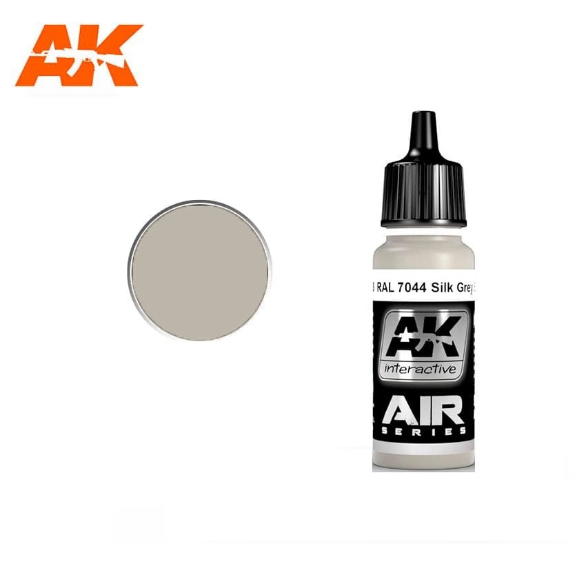 AK Interactive AK2163 RAL 7044 GRIS SOIE (SEIDENGRAU) 17ml