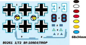 Hobby Boss 80261 BF-109E4/TROP 1/72 – immagine 3