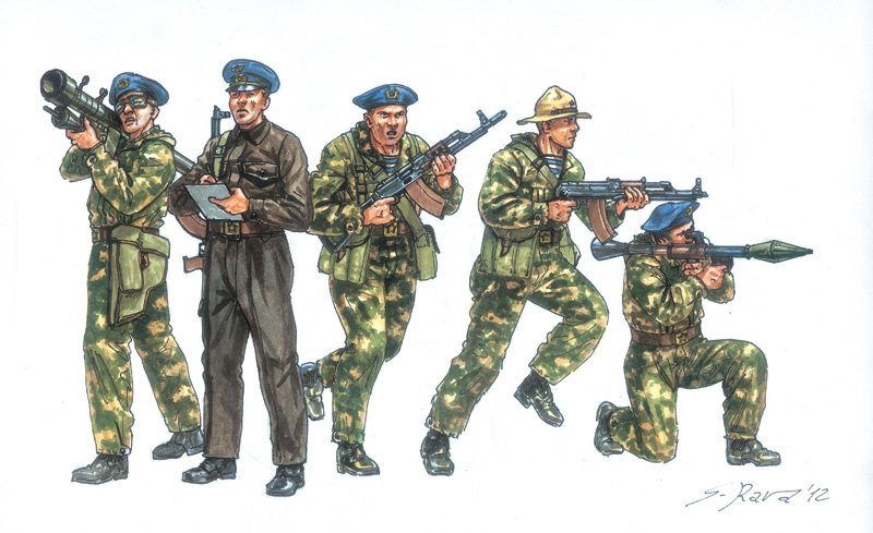 Italeri 6169 FORCES SPÉCIALES SOVIÉTIQUES ANNÉES 80 1/72 – image 2