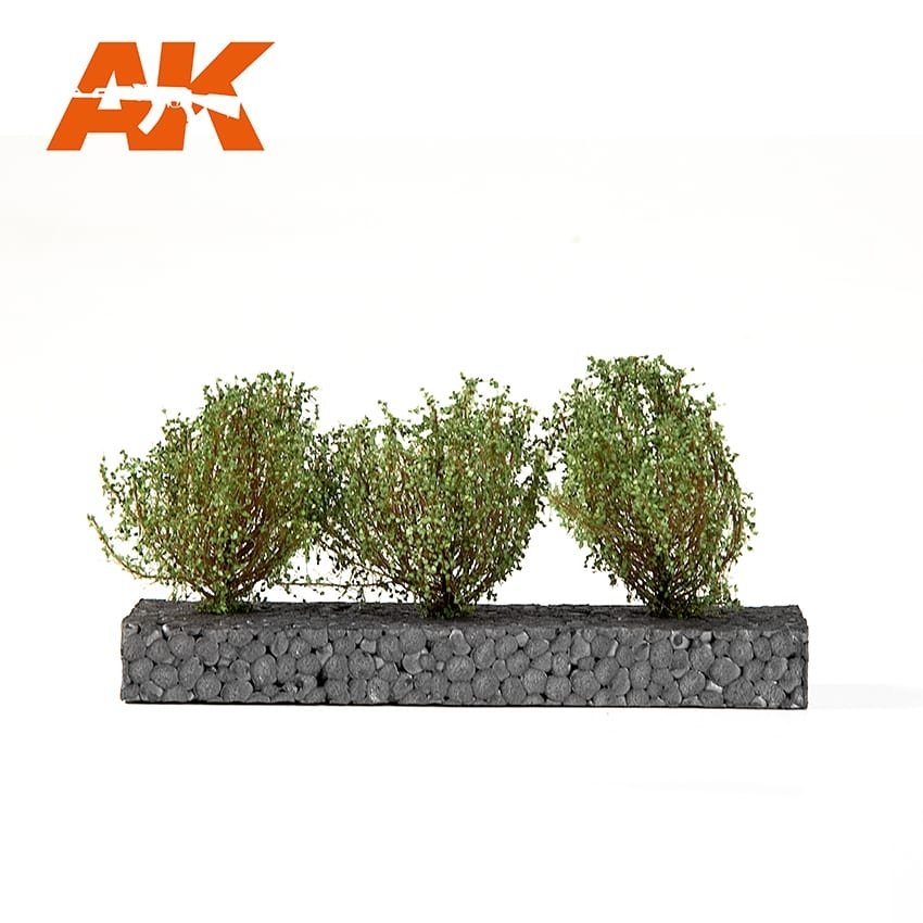 AK Interactive AK8215 DARK GREEN BUSHES 4-6CM 1/35 – Bild 2