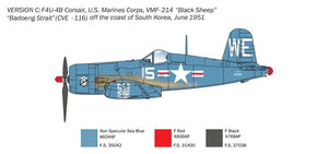 Italeri 1453 F4U-4 Corsair - Korean War 1/72 – imagen 6