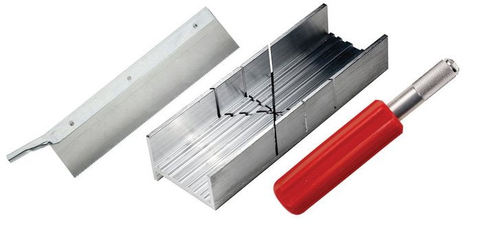 Excel 55666 Miter Box w/K5 Handle &amp; Saw Blade