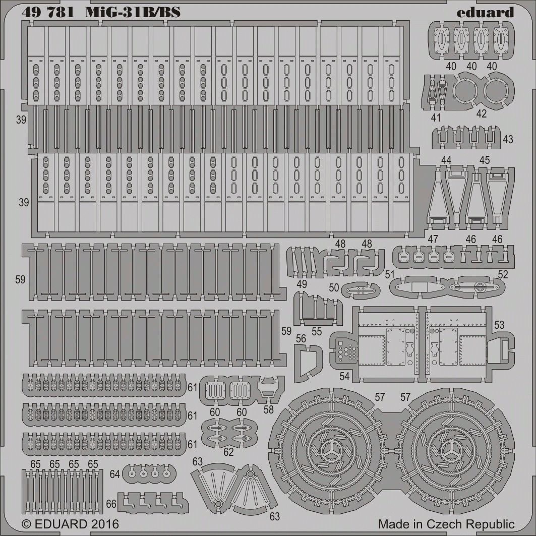 Eduard 49781 MiG-31B/ BS 1/48 AMK – Bild 2