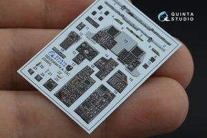 Quinta Studio QDS-48474 A-10C 3D-Printed coloured Interior on decal paper (GWH) (Small version) 1/48 – imagen 7