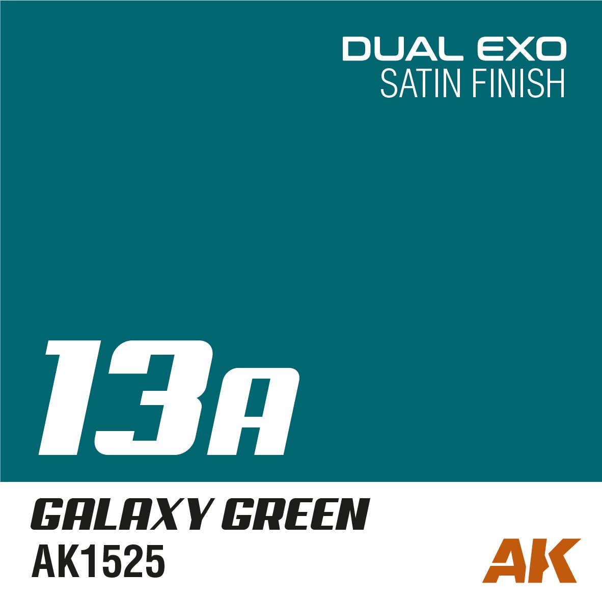 AK Interactive AK1557 DUAL EXO SET 13 – 13A GALAXY GREEN &amp;amp; 13B CHAOS GREEN – Bild 2