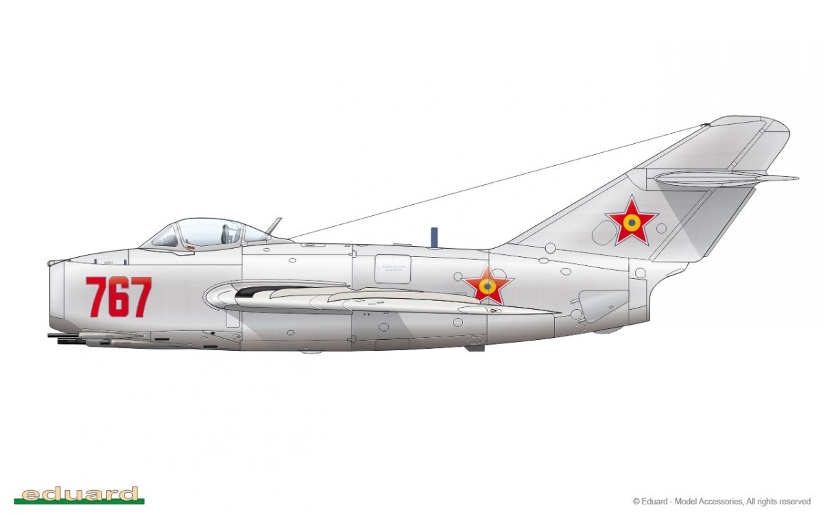 Eduard 7057 MiG-15 1/72 – imagen 14