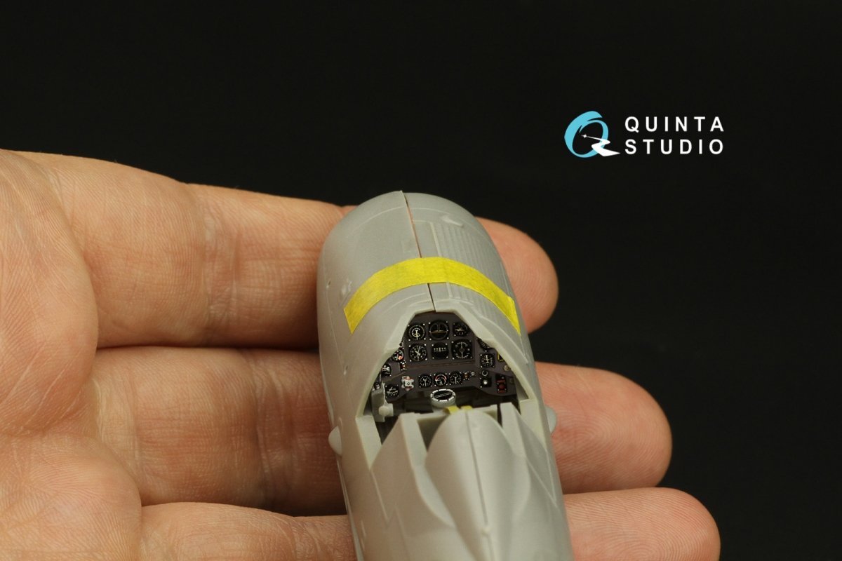 Quinta Studio QD48312 Gloster Gladiator MKII 3D-Printed &amp;amp; coloured Interior on decal paper (Roden) 1/48 – zdjęcie 10