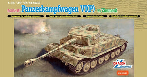 Dragon 6797 Sd.Kfz.181 Panzerkampfwagen VI(P) w/Zimmerit 1/35