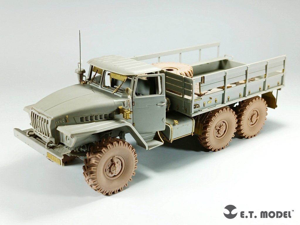 E.T. Model P35-116 Russian URAL-4320 Truck Weighted Road Wheels(3D Printed) For TRUMPETER Kit 1/35 – imagen 7