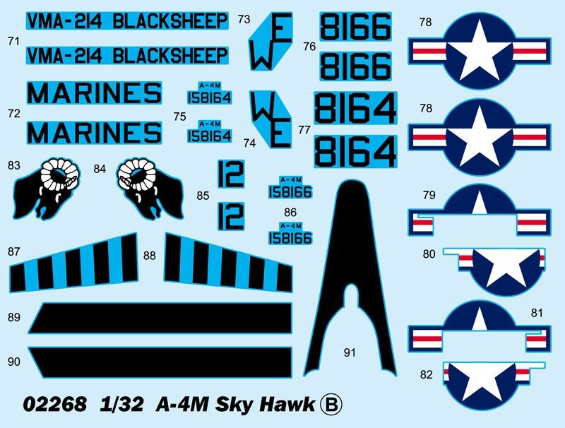 Trumpeter 02268 A-4M Skyhawk 1/32 – Bild 5