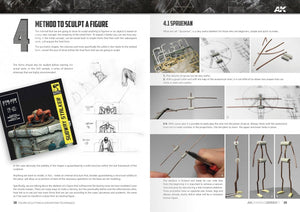 AK Interactive AK512 AK LEARNING 11: FIGURE SCULPTING &amp;amp; CONVERTING TECHNIQUES EN – immagine 4