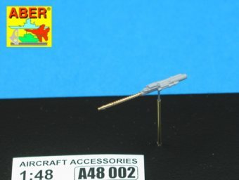 Aber A48 002 Jeu de 2 canons pour mitrailleuses d&amp;#39;avion allemandes MG 17 de 7,92 mm (1/48) – image 4
