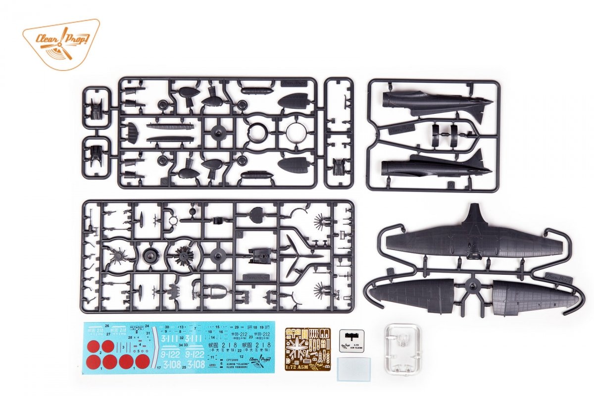 Clear Prop! CP72009 A5M2b Claude (version tardive) KIT AVANCÉ 1/72  – image 4