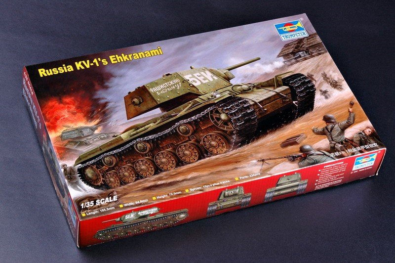 Trumpeter 00357 Russia KV-1 s Ehkranami 1/35 – Bild 2