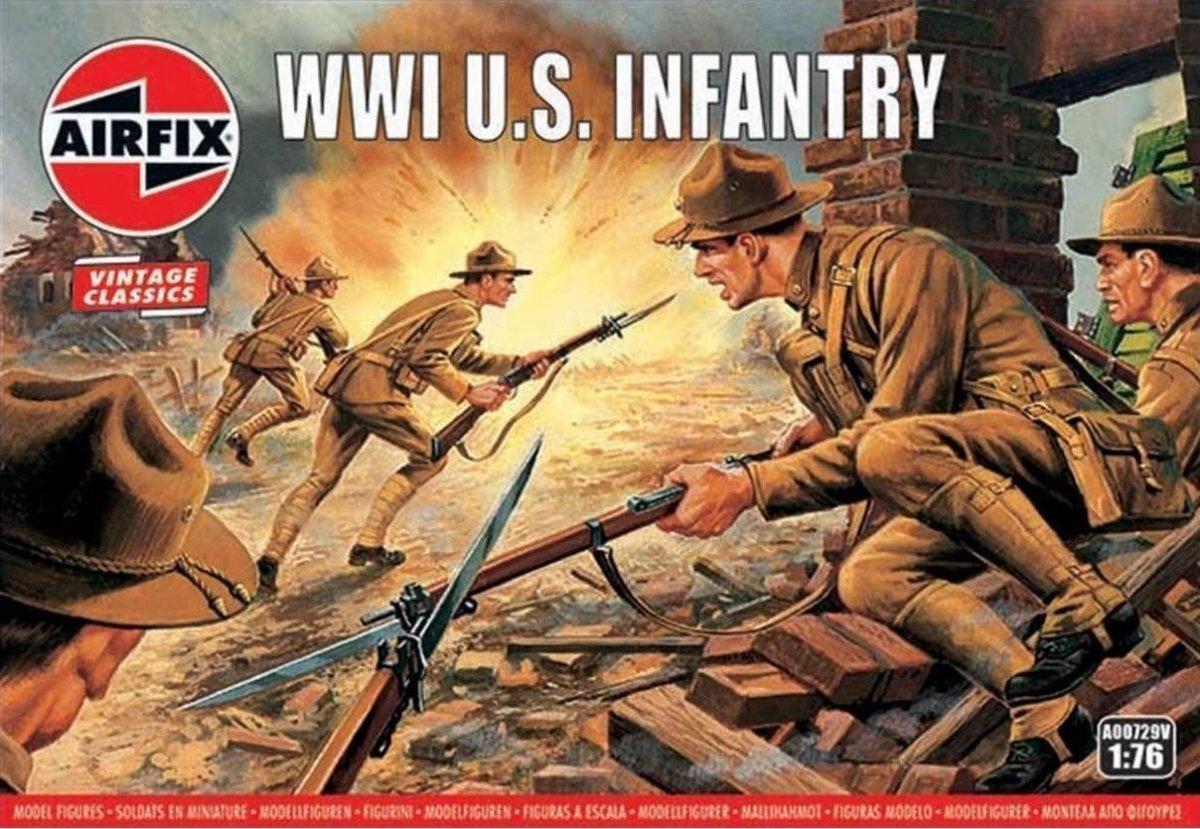 Airfix 00729V WWI US Infantry 1/76