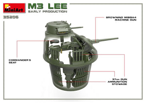 Miniart 35206 M3 Lee première production avec intérieur 1/35 – image 14