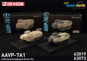 Dragon Armor 63019 AAVP-7A1 w/Enhanced Applique Armor Kit 1/72 – imagen 6