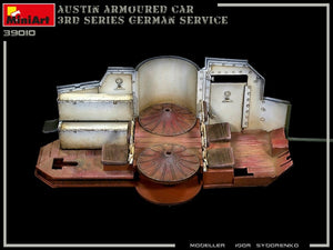 Miniart 39010 AUSTIN ARMOURED CAR 3rd SERIES: GERMAN, AUSTRO-HUNGARIAN, FINNISH SERVICE. INTERIOR KIT 1/35 – imagen 3
