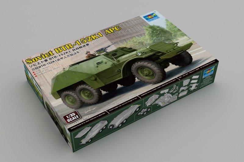 Trumpeter 09574 Soviet BTR-152K1 APC 1/35 – immagine 2