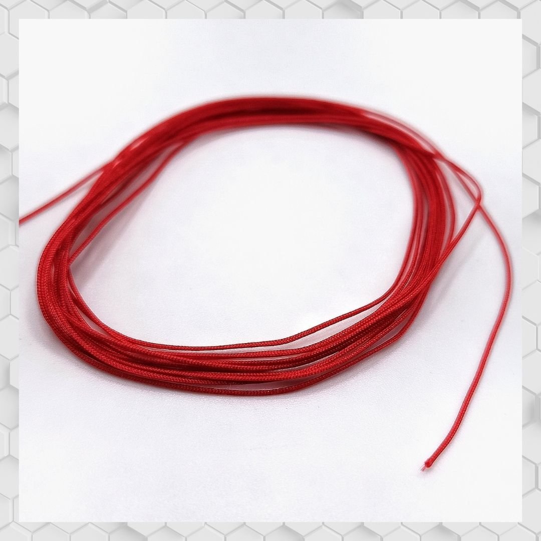Tuyau tressé Yamamoto YMPTUN104 rouge 0,4 mm