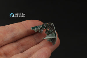 Quinta Studio QD48538 F4F-4 Wildcat 3D-Printed &amp;amp; coloured Interior on decal paper (Academy) 1/48 – imagen 10