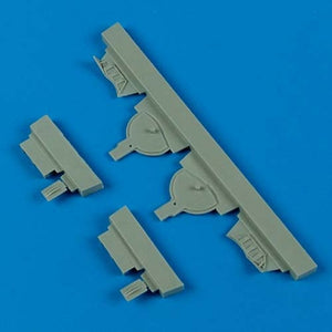 Quickboost QB48451 A6M5 Zero caches de train d&amp;#39;atterrissage Hasegawa 1/48
