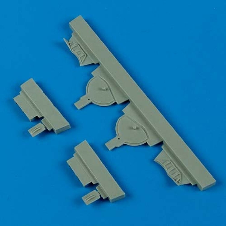 Quickboost QB48451 A6M5 Zero caches de train d&amp;#39;atterrissage Hasegawa 1/48