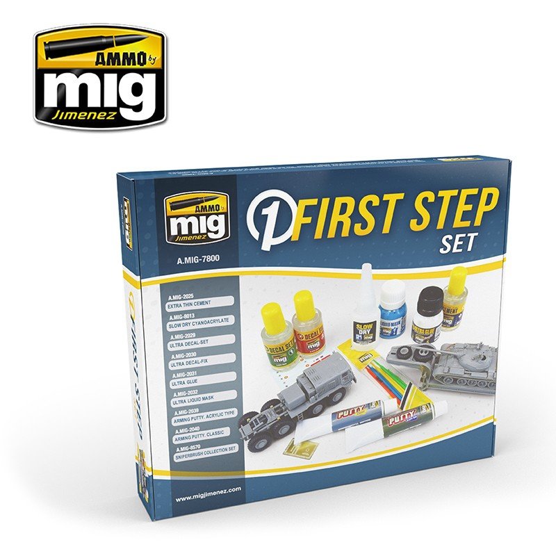Ammo of Mig 7800 FIRST STEPS SET